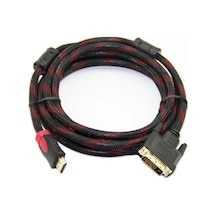 4600 Hdmi To Dvi 24 1 Çevirici Dönüştürücü Monitör Kablosu 1.5M
