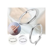 2mm Sterling Yüksek Cilalı Kubbeye Dayanıklı Konforlu Alyans 9 Gümüş