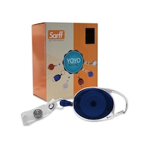 Sarff Anahtarlık Yoyo Şeffaf Mavi - 25adet