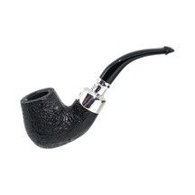 Peterson System Spigot Sandblasted 307 9mm. Filtreli Vulcanite Saplı Pipo 205887