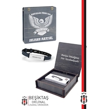 Beşiktaş Fashion Ayarlanabilir Bileklik Kişiye Özel Kutu 001
