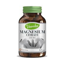 Voonka Magnesium Citrate 200 MG (Magnezyum Sitrat) 62 Tablet