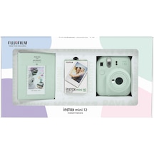 Fujifilm Instax Mini 12 Fotoğraf Makinesi + 10'lu Film + Pvc Albüm  Yeşil