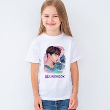 Bts Jungkook Çocuk Tişört T-Shirt Mr-04