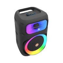 Rose Ms-2042-bt Bluetooth Ve Usb Girişli 8 İnch Şarjlı Işıklı Hoparlör