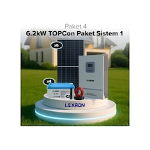 Lexron 6.2kw Bağ Evi Paket Sistem