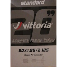 Vittoria Standard 20x1.95/2.125 Oto Sibop 48mm İç Lastik Siyah