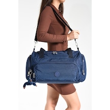 571 Collections Ultra Hafif Su Geçirmez Seyahat Spor Çantası Unisex Laci Model: 571-7c - Lacivert