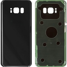 Samsung S8 Sm-g950 Uyumlu Arka Pil Kapağı Siyah Çok Renkli