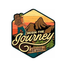 Off Road Adventure Gezgin Sticker 02002
