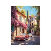 Puzzle - Begonvil Sokak,1000 Parça Puzzle, 1202