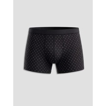 Lc Waikiki Siyah Standart Kalıp Pamuklu Esnek Erkek Boxer 7'li