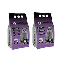 Lavanta Kokulu İnce Tane Topaklanan Kedi Kumu 10 Lt X 2 Adet
