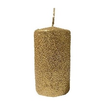 Tekli Simli Silindir Mum Royaleks-g221