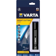 Varta 18900 Night Cutter F20r Şarj Edilebilir El Feneri Siyah
