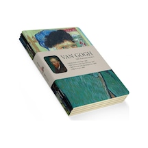 Van Gogh 4'lü Defter Seti 4, Self-portrait Series I, Çizgisiz, 64 Sayfa, 14x21cm