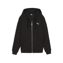 Puma Her Full-zip Hoodie Kadın Sweatshirt-siyah Siyah