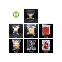 Novahub 7 10cm 100 Adet Vakum Torbaları Depolama Filmi Isıtmalı Ve Dondurucu Torbaları Mutfak Gıda Sınıfı Ambalaj Poşetleri Vakumlama Makinesi İçin