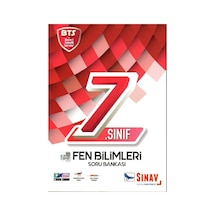 7. Sınıf Fen Bilimleri Soru Bankası Sku: Zeus8690010380159