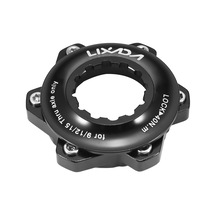 Lıxada Alüminyum Alaşım Bisiklet Merkezi Kilit Adaptörü Y21220 Siyah Siyah