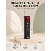 Elektronik Kontrol Cihazı Işıklı Göstergeli Hassasiyet Ayarlı Taşınabilir Model Siyah