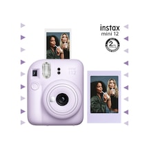 Fujifilm Instax Mini 12 Fotoğraf Makinesi + Fotoğraf Çerçeve Seti Lila