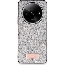 Durukar Redmi A3 4g Bright Simli Kapak - Gümüş