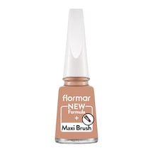 Flormar Klasik Parlak Bitişli Yüksek Pigmentli Oje -nail Enamel- 472 Caramel Latte New- 8682536036221 0