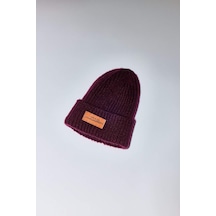 Defacto Kadın Dokuma Etiketli Bere F3164ax25wnbr303 Bordo-br303