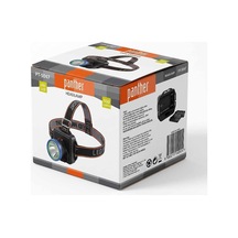 Panther Pt-5047 3w Led Kafa Feneri 4 Modlu Ayarlanabilir Başlıklı Pilli Kafa Lambası