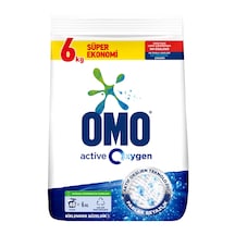 Omo Active Oxygen Etkili Beyazlar için Leke Çıkarıcı Toz Çamaşır Deterjanı 6 KG