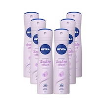 Nivea Double Effect Mor Düşler Kadın Deosprey 6 x 150 ML