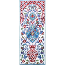 Armada Çini 40X100 Cm Ed 703 Saksılı Eldekoru Çini Pano