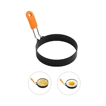 Masbedo Yuvarlak Yumurta Ve Pancake Şekillendirici Tava Kalıbı Isıya Dayanıklı, Silikon Saplı Paslan Diğer