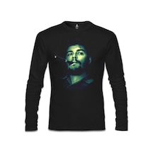 Che Guevara - Smoke 2 Siyah Erkek Sweatshirt