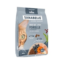 Sanabelle Life Alabalıklı Ve Yaban Mersinli Yetişkin Kuru Kedi Maması 400 Gr