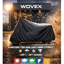 Hero Xpulse 200 4v Pro Motosiklet Brandası Topcase Uyumlu Su Geçirmez Branda,örtü,siyah