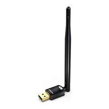 Pc İçin Usb Wifi Adaptörü, Masaüstü Dongle High Gain 6dbi Anten Desteği, Masaüstü Dizüstü Bilgisayar Desteği,