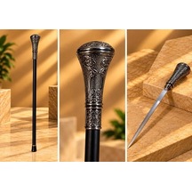 Lb Asa Başlıklı Kılıçlı Baston Tcx2561