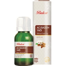 Balen Acı badem Acıbadem Yağı Soğuk Pres Aromatik Yağ 20 ML