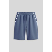 Tommylife Petrol Cep Standart Fit Erkek Çocuk Şort - 11284 Petrol