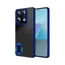 Redmi Note 13 Pro 5g Şık Tasarımlı Ve Parlak Omega Premium Silikon Kılıf Lacivert