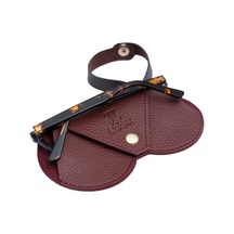 Pilook Modern Tasarım Bordo Gözlük Kılıfı