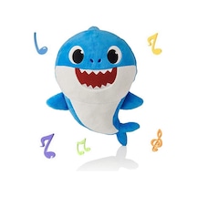 Baby Shark Daddy Shark İthal Müzikli Oyuncak Peluş 30 CM