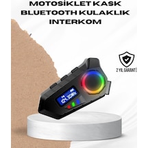 Bluetooth 5.4 İnterkom Ip65 Toz Ve Su Geçirmez Led Göstergeli 69307998