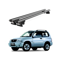 Venüs Suzuki Grand Vitara 3d 1999-2005 Uyumlu Gri Ara Atkı Port Bagaj Tavan Barı