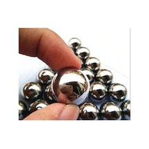 Dünya Magnet 15mm Çelik Bilya - Çok Amaçlı Bilye - Tane Demir Misket Rulman 10 Adet