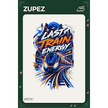 Zpz710 Last Train Energy Ütüyle Uygulanabilir Transfer Baskı - 911529631