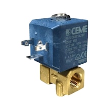 Ceme Ütü Solenoid Valf 1/4 Ayarsız 6612 Ty 70006/ae İtalyan Sanayi Ütü Buhar Valfi Solenoid