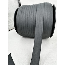 2.5 Cm Dokuma Şerit-5 Metre-koyu Gri